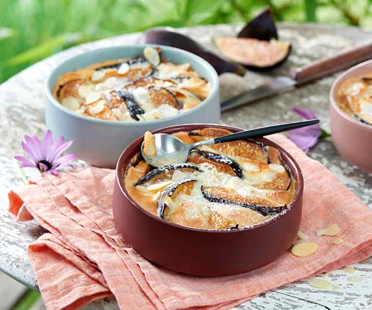 Clafoutis figues-amandes Clafoutis figues-amandes