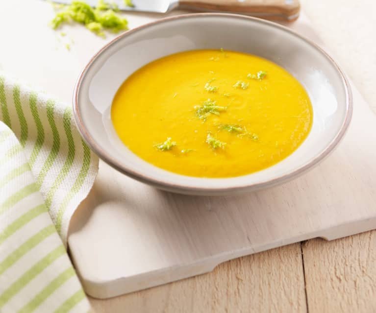 Süßkartoffel-Fenchel-Creme-Suppe