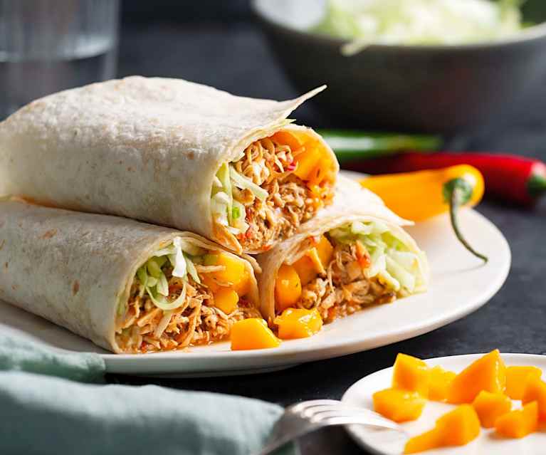 Karibische Wraps