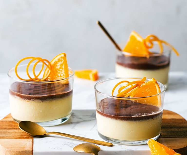 Posset cu portocală și ciocolată Posset cu portocală și ciocolată