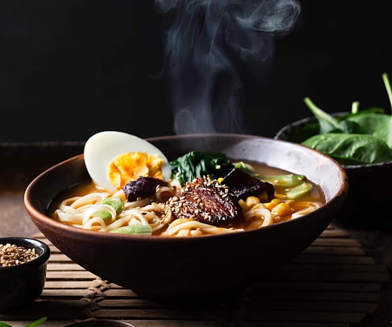Japanese Ramen Noodle Soup