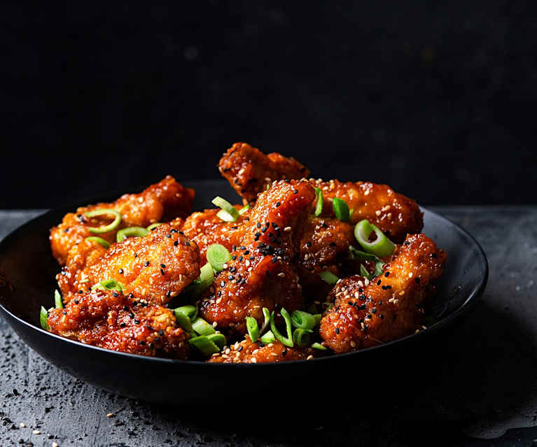 Frango frito coreano Frango frito coreano