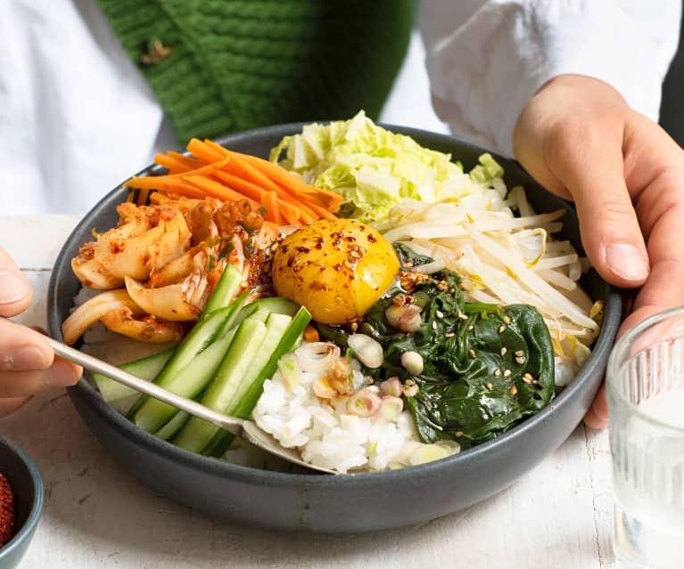 Bibimbap végétarien