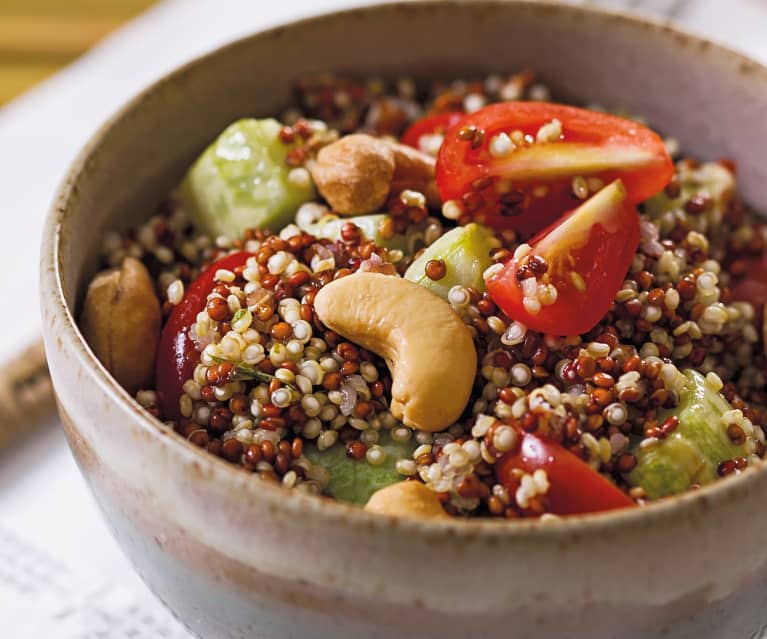 Salada de quinoa