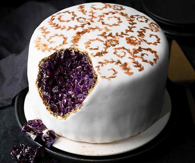 Gâteau géode
