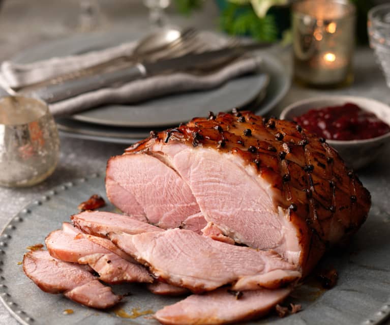 Marmalade-glazed Ham