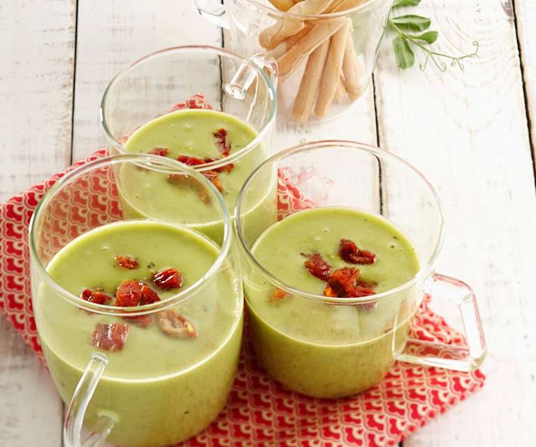 Velouté glacé aux petits pois Velouté glacé aux petits pois