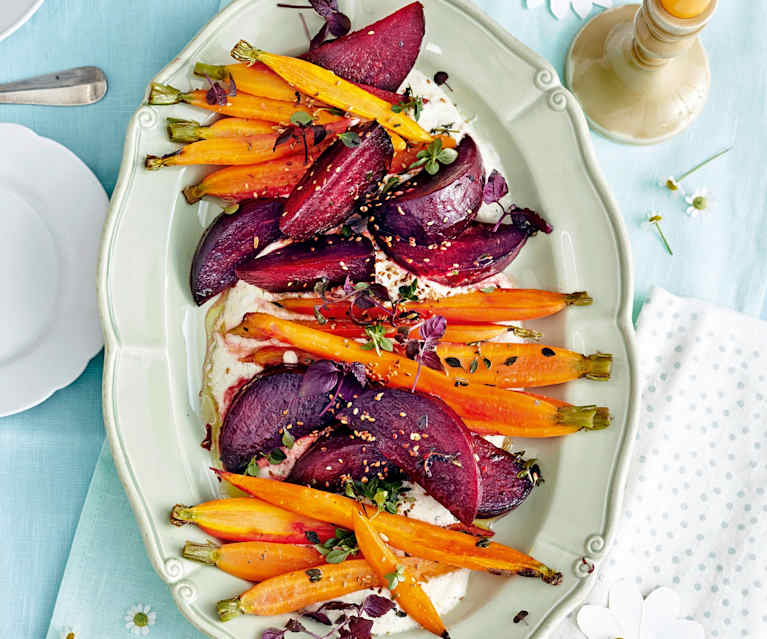 Salade Tiede De Carottes Et Betteraves Sauce Sesame Cookidoo The Official Thermomix Recipe Platform