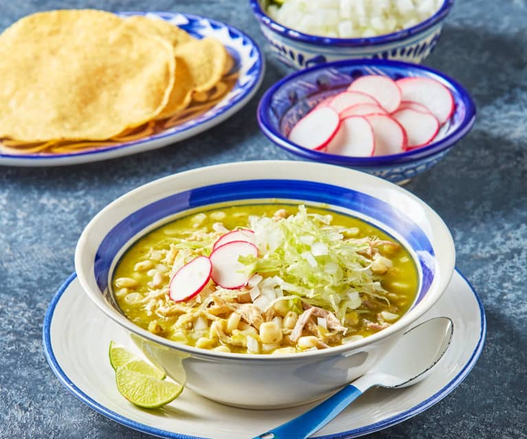 Pozolillo de elote tierno estilo Michoacán