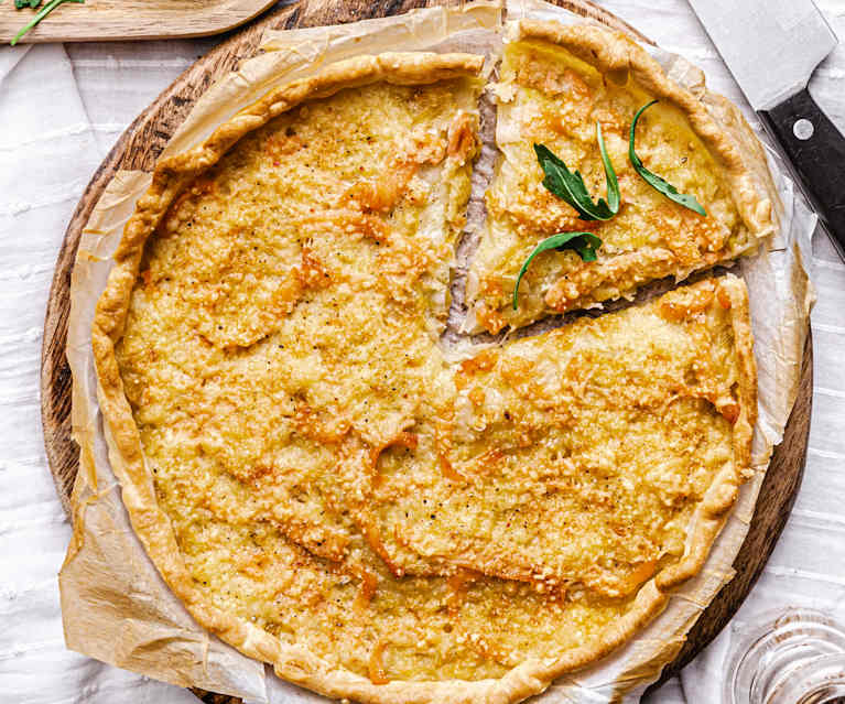 Quiche au poireau et saumon fumé sans œuf Quiche au poireau et saumon fumé sans œuf