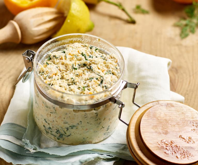 Rillettes de haddock aux agrumes et aux herbes