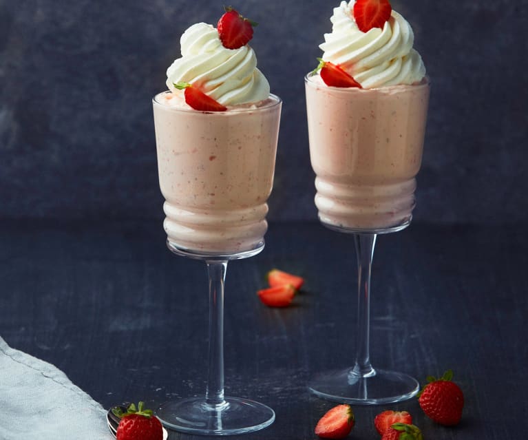 Mousse di fragole (per 2 persone)