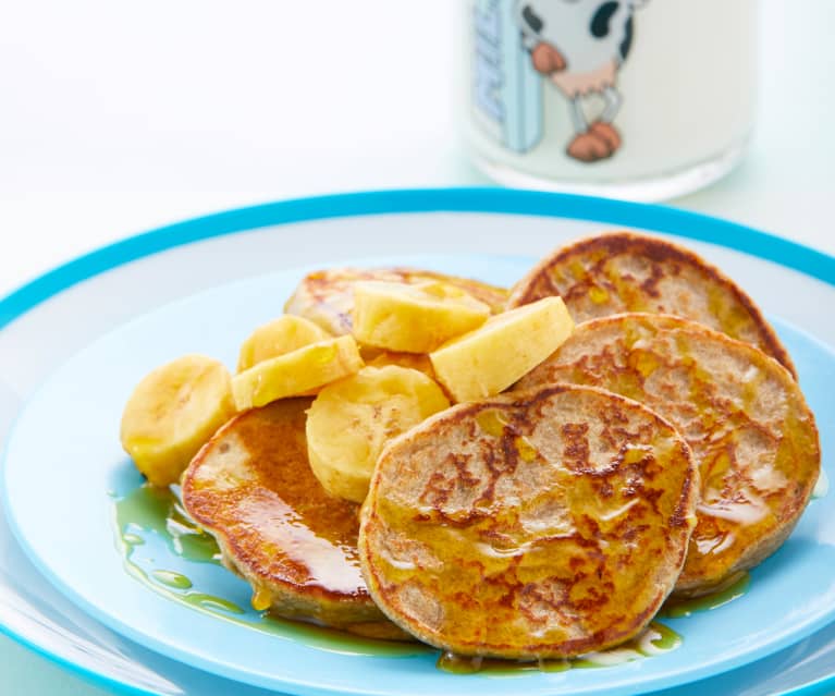 Hot cakes de plátano sin gluten - Cookidoo™– the official Thermomix® recipe  platform