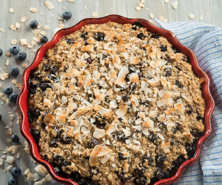 Washington Baked Blueberry Oatmeal