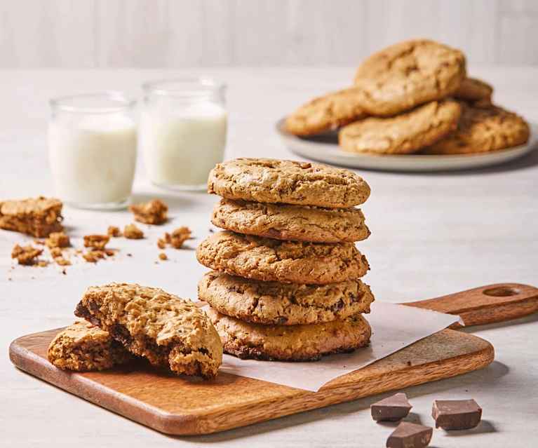 Almond Butter Oatmeal Cookies
