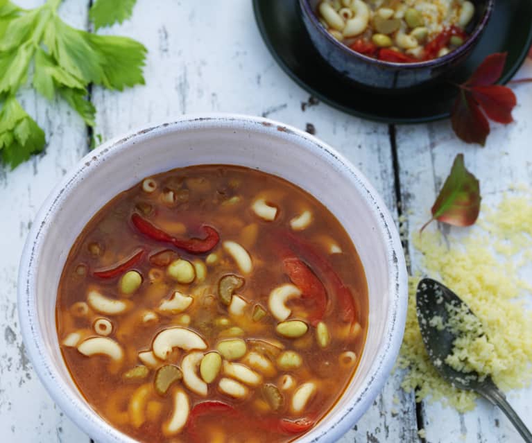 Hearty Soya Bean Soup