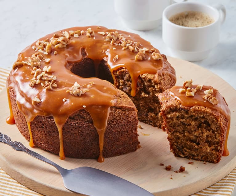 Kue Bundt Pisang dan Kacang