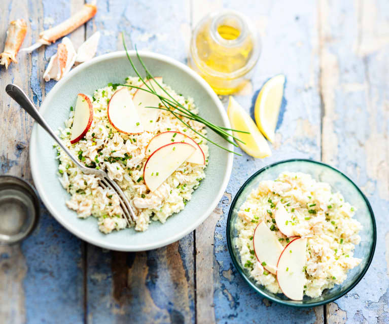 Salade d'araignée au chou et à la pomme