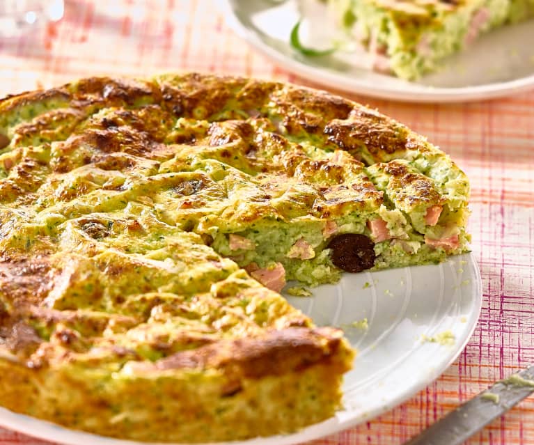 Clafoutis de jambon et courgette WW (ex- Weight Watchers®)