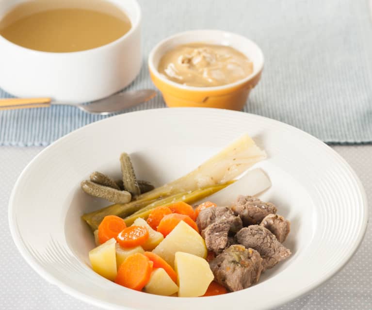 Cocido francés (Pot-au-feu)