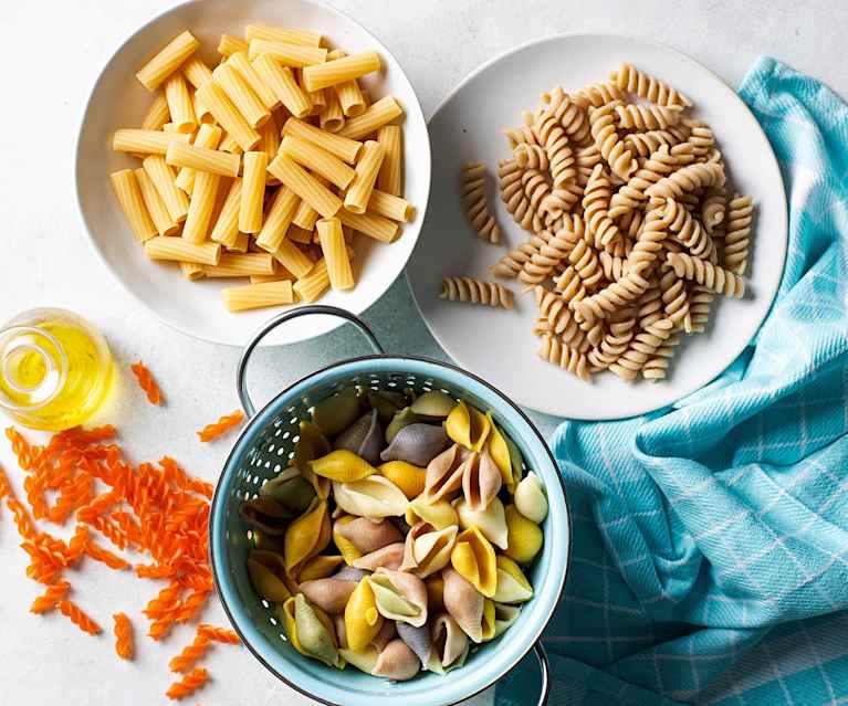 Cocción de pasta corta Cocción de pasta corta