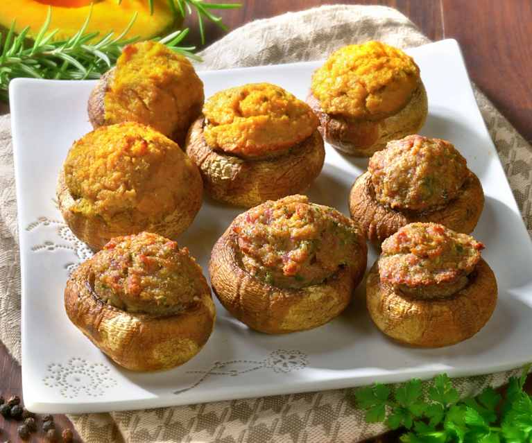 Champignon ripieni al forno Champignon ripieni al forno