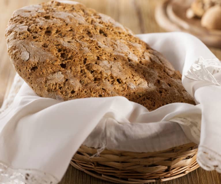 Pagnotta di farro e semi di zucca