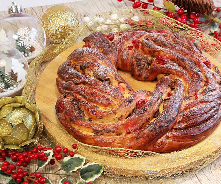 Guirlanda doce de Natal Guirlanda doce de Natal