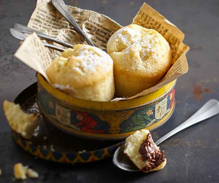 Fondant mousseux à la pâte à tartiner chocolat-noisette Fondant mousseux à la pâte à tartiner chocolat-noisette