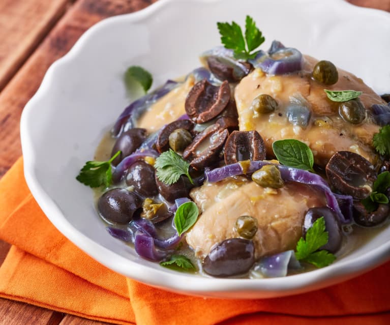 Mediterranean Chicken with Olives