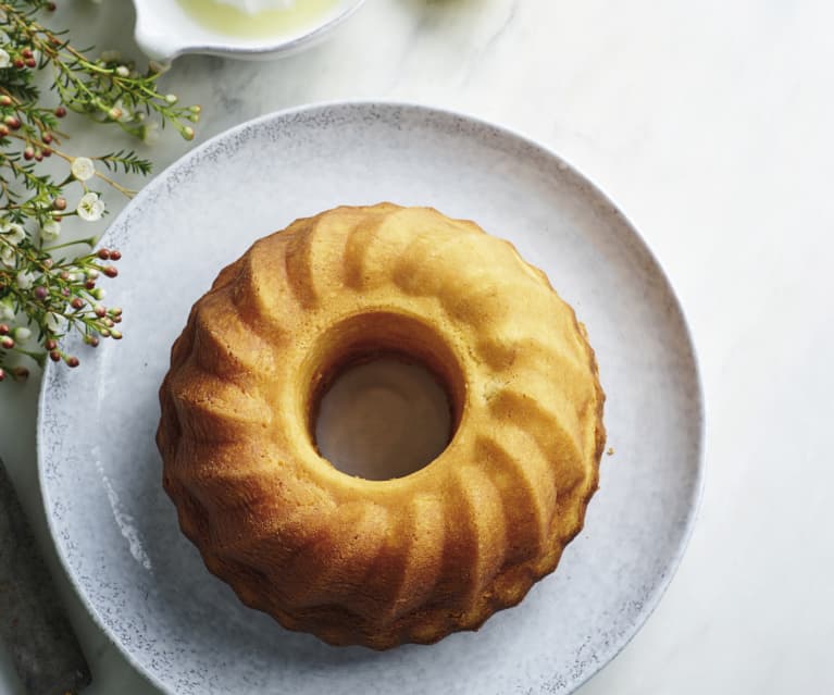 Bolo de iogurte e limão