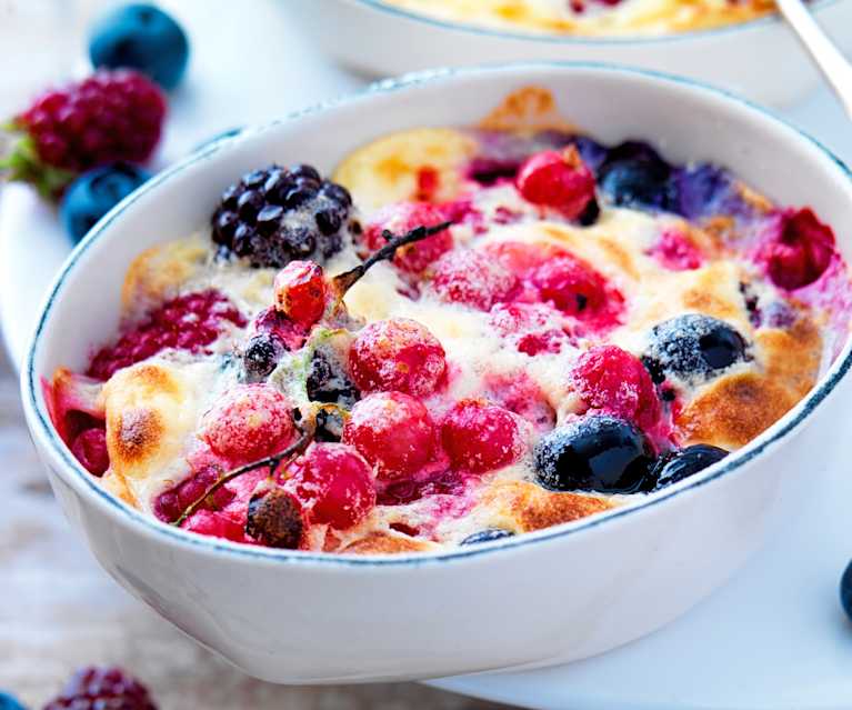 Gratin aux fruits rouges Gratin aux fruits rouges