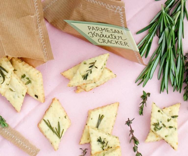 Parmesan Kräuter Cracker