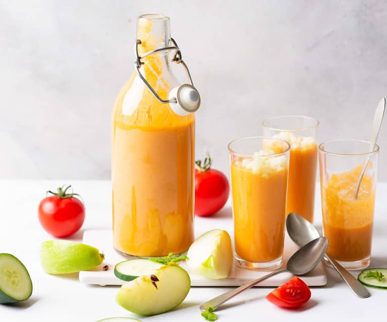 Gazpacho de manzana verde