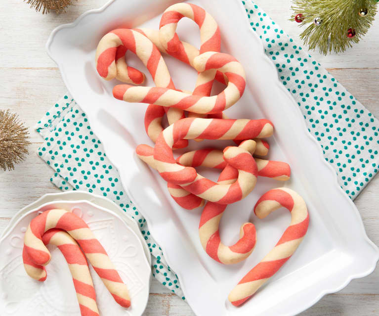 Candy Cane Cookies