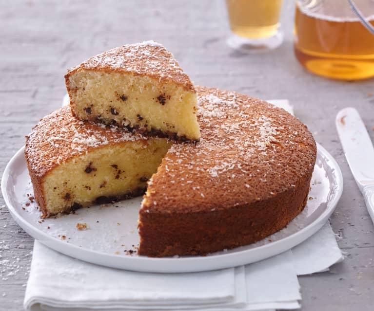 Gâteau à la noix de coco et chocolat