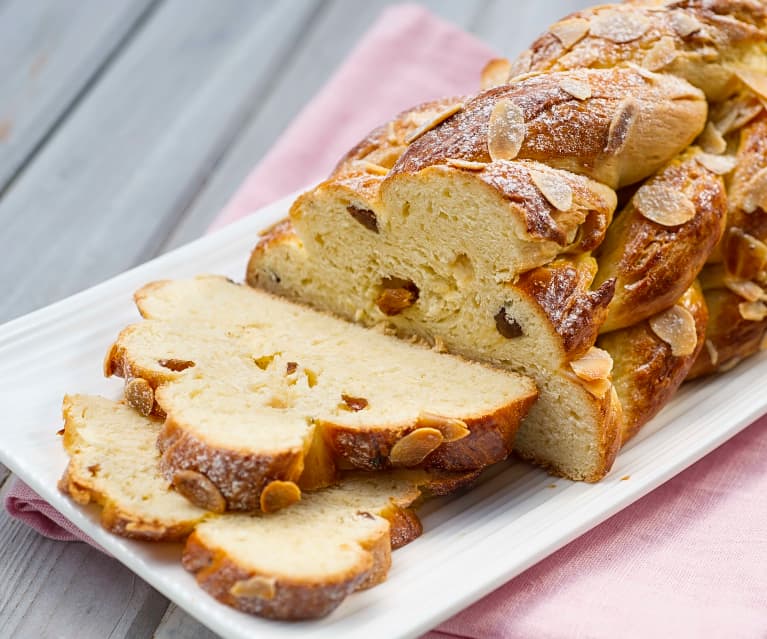 Brioche tressée de Noël