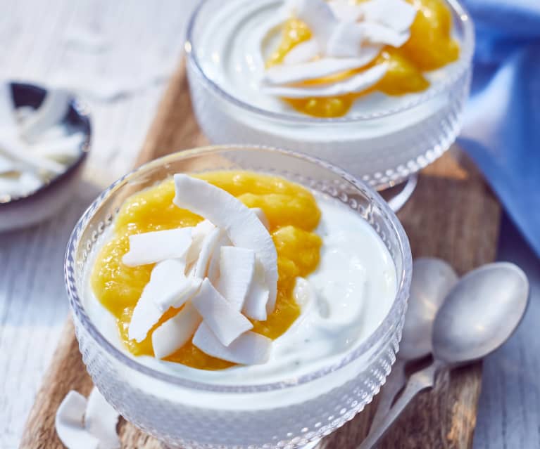 Mango-Quark-Dessert (zuckerfrei) - Cookidoo™– the official Thermomix ...