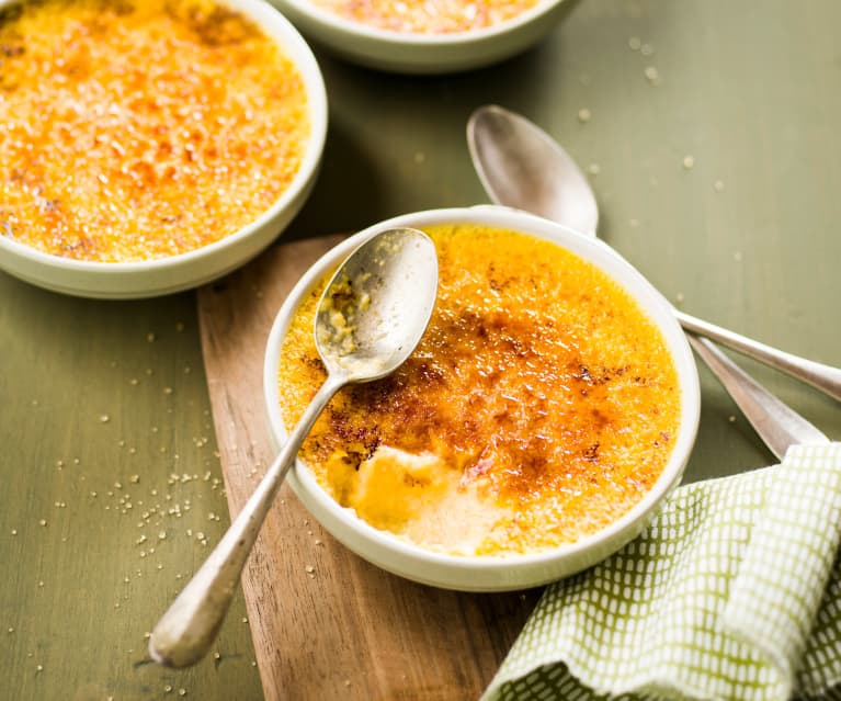 Crème brûlée à la carotte