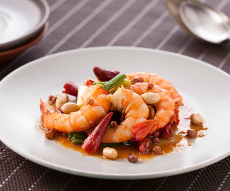 Kung Pao Prawns