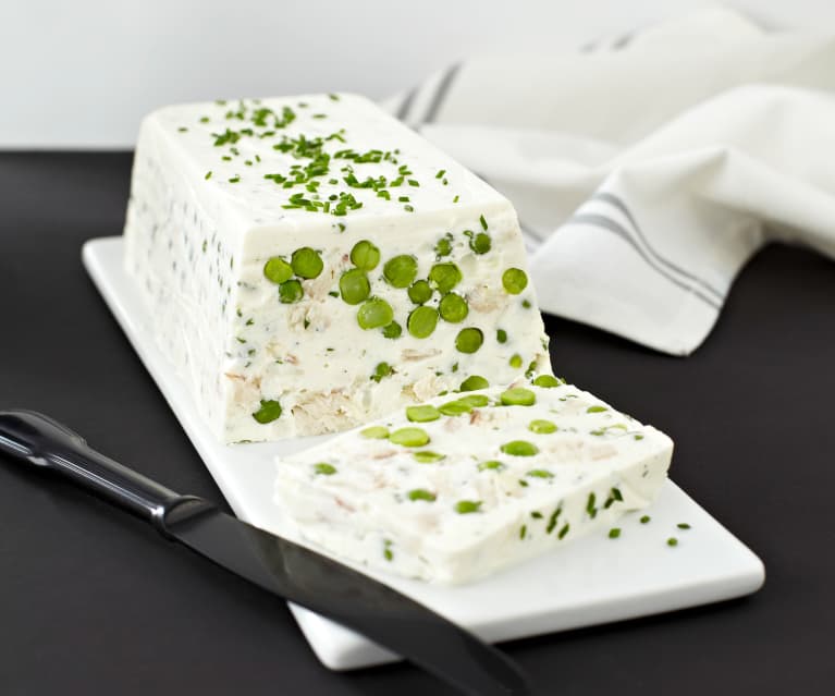 Forellen-Erbsen-Terrine