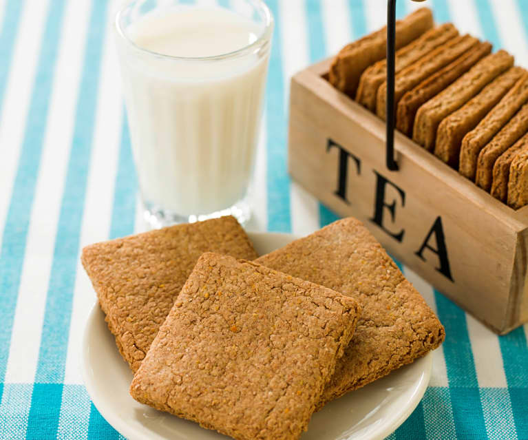 Galletitas integrales de naranja