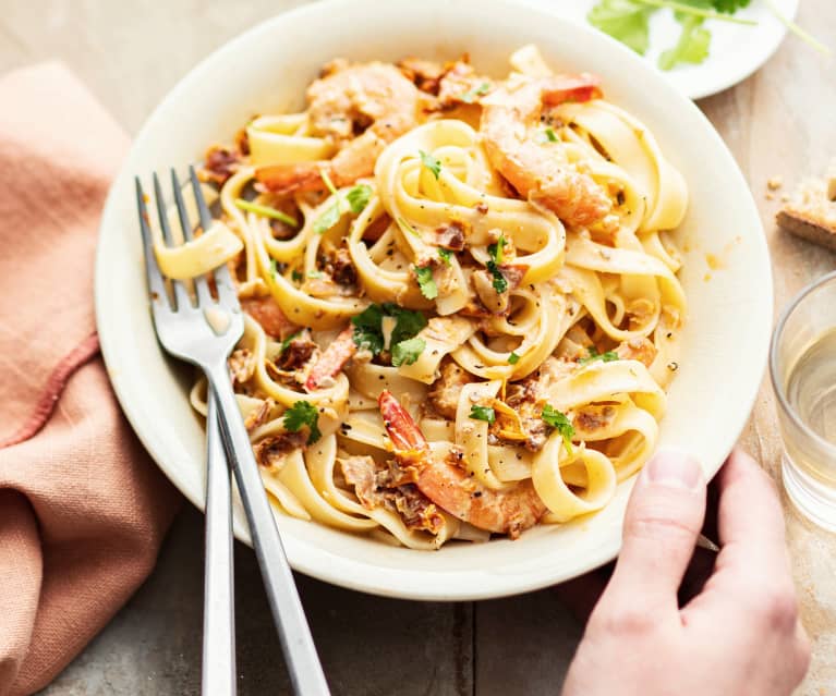 Linguine aux gambas - Cookidoo® – the official Thermomix® recipe platform