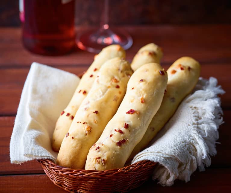 Panecillos de jamón y queso