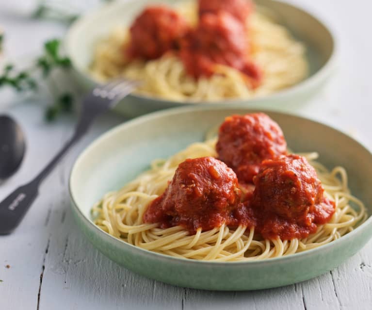 Spaghetti con polpette al sugo (Bimby Friend) - Cookidoo™– the official  Thermomix® recipe platform