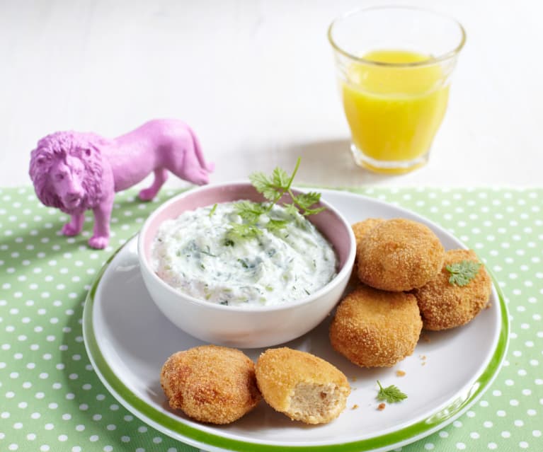 Hähnchen-Nuggets mit Gurkendip - Cookidoo™– the official Thermomix ...