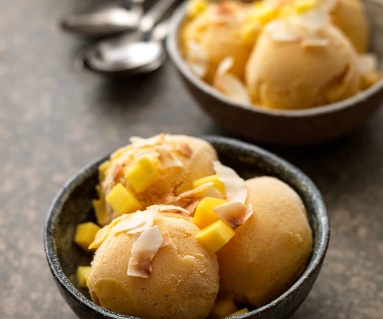 Înghețată de mango (fără alergeni)
