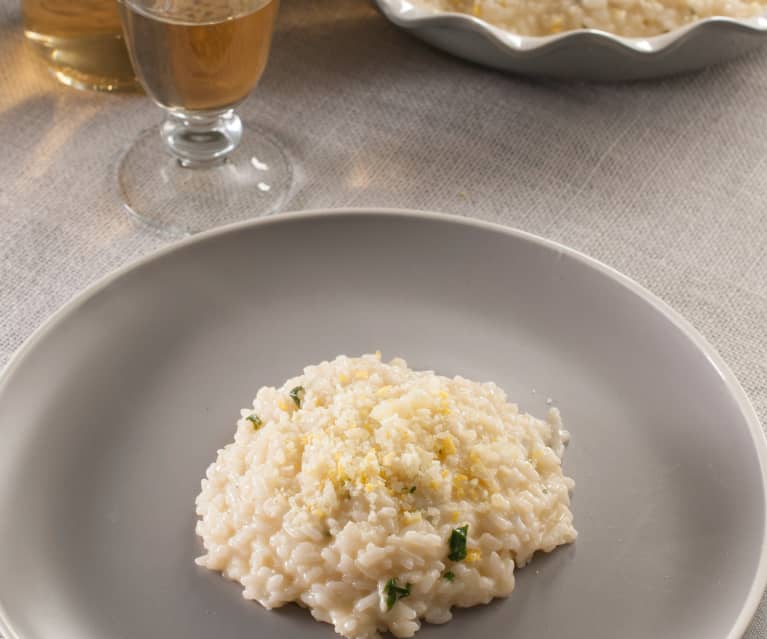 Risotto al limón