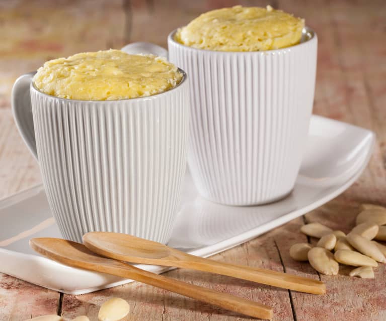 Mug cake de limón y almendra