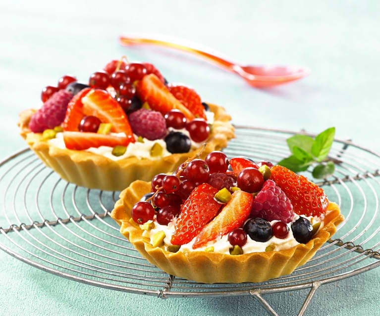 Tartelette aux fruits rouges